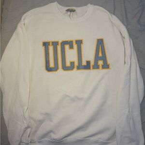 UCLA White Sweatshirt/Crewneck